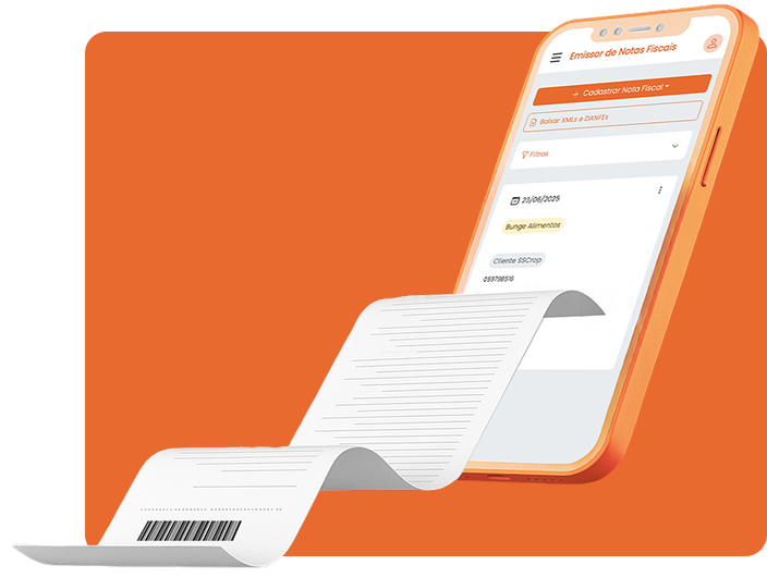 Nota fiscal na fazenda