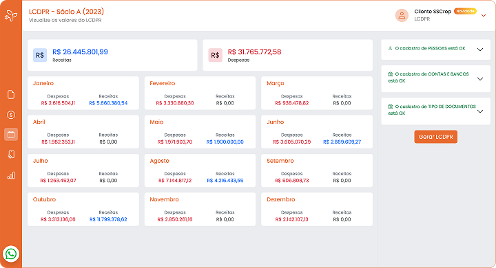O LCDPR (Livro Caixa do Produtor Rural) é uma obrigação contábil que todo produtor rural que tenha um faturamento a partir de um valor deve entregar anualmente